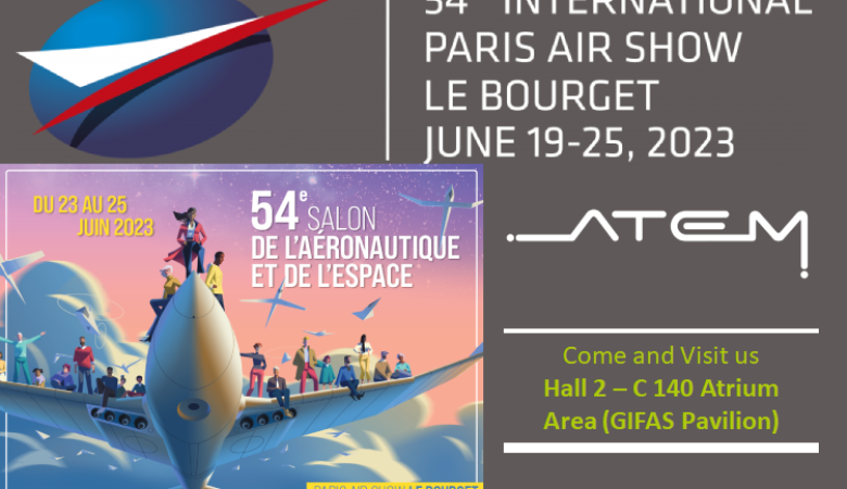 Atem will be back to the 54th Paris Airshow!